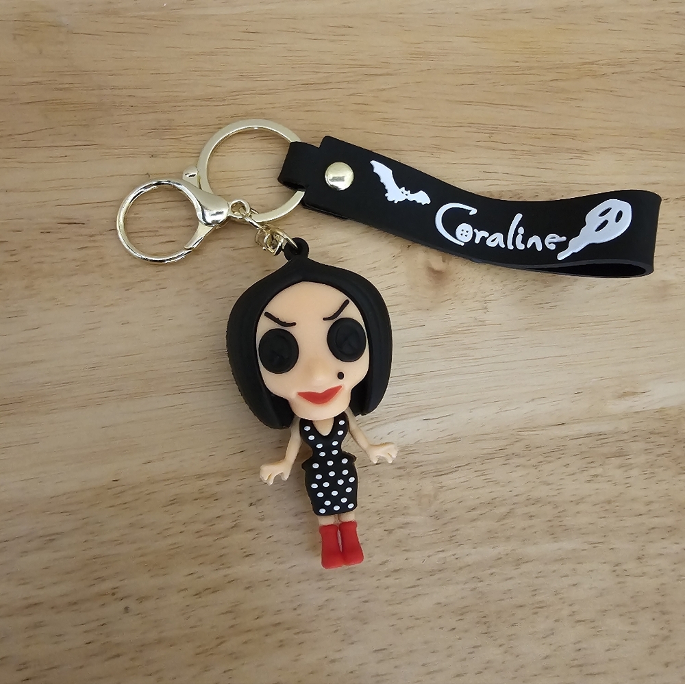 Coraline "Other Mother" Keychain
